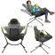 Portable outdoor swinging camping chair ultralight swinging moon chair outdoor folding beach chairs