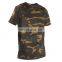 Кастомные коротко Sleeve Camouflage футболки высокого качества с карманом для мужчин