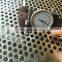 Mild steel round hole perforated metal mesh