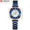 Factory Direct Sale 9072 Top Brand CURREN Casual Ladies Watch Steel Small Dial Business Rose Gold Watch Montre Femme