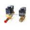 Castel 220/230 volt solenodi valve Solder Connection  threaded coupling High quality