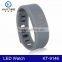 2015 cheap promotional silicone sports led bracelet relojes for men