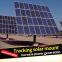 Two-way sun tracking solar support