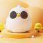 Customizable Cute Chick Baby Desk Lamp Rechargeable Multicolor LED Silicone Night Light With Touch Control for Kids Room