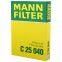 Filtre d'habitacle MANN original authentique, filtre de moteur de voiture C25040 16546-4BA1A pour Nissan