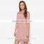 2016 spring hot sale fashion cotton dress design with high quality ladies western dress design D276