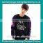 2015 Autumn special design for men with spark print / plus size long sleeve t shirt for men