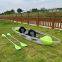 2 people Strong Transparent Kayat with airbag, paddle, seats for tourism & photography industry