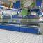 APEX supermarket aquarium 3 layers with 1 layer seafood case glass fish tank