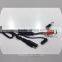 Motorcycle Trailer 2 Pin Standard SAE Plug to Crimp Terminal with Fuse Wire Assembly