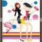 DIY digital modern girl oil painting for decor and gifts (20x30cm)