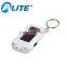 High Quality PVC Plastic White Case Personalized Solar Keychain