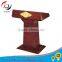 Modern wooden table speaker stands