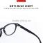 Latest Brand Woman Beautiful Decorative Round Eyeglass Frame Computer Glasses With Flexible Frame
