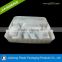 white PET plastic electronic blister packing trays