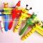 Colorful Early Education Lovely Animal Rattle Wooden Music Toy