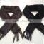 Luxury 100% real mink fur scarf for men