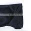 Ladies velveteen gloves with bow in black