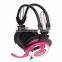 High quality wired computer headphone ,cool headphones for girls