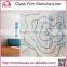Hot sale laser self-adhesive pvc decorated film for home deco