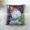 PLUS Christmas Snowman Custom Zippered Square Cushion Cover Case, 18-inch x 18-inch