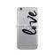 creative english word fashion clear slim tpu case for iphone 6 6s 4.7