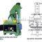 01 Q35 Series Rovan Turntable Motorcycle crankcase Sandblasting Machine