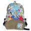 2015 Chic Bags Factory Customized Canvas Backpack