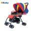 2016 new lightweight aluminum baby stroller, one hand folding stroller baby