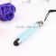TTO-0601 Mini stylus touch pen with keychain , short touch pen for mobilephone
