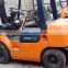 used japan produced TOYOTA 2.5t 3t 4t 5t 6t 8t 90t diesel forklift truck
