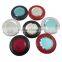 Plastic epoxy pocket cosmetic mirror /plastic hand with crystal cosmetic mirror