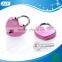 2015 new arrival cute colorful mini heart lock for bracelets or diary