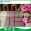 WPC composite deck boards Grooved outdoor wood plastic decking