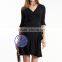 Best Selling Fabulous Design High Quality Black Maternity Dress for Maternity Women