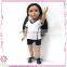 Smart girl doll, half cloth doll , kids toy doll