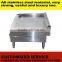 Stainless steel flat plate gas grill griddle