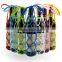 Silicone Bottle Carrier with Heat Resistant Mat Silicone Wine Bottle Holder And Mat Folding Silicone Bottle Carrier
