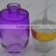 oil glass bottle made in China with pump empty bottle like Egg