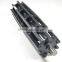 Rubber conveyor belt roller for milling machine