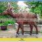 Theme park life size deer statues