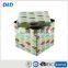 Rectanglar Ottoman Faux Leather Storage Box