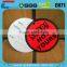 Die Cutting different Shape Plastic Luggage Tag with Cord , Plastic card