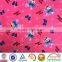 wholesale polyester velour with cartoon print fabric