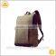 Outdoor bicycle mens fashion canvas convertible backpack school