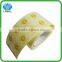 Custom waterproof transparent logo sticker with clear PET,PVC,BOPP material