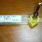 tungsten solid carbide single spiral flute end mill cutter for acrylic materials etc cutting tool