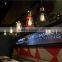 230V Iron Pendant Light with Edision Bulb E27 Creative Loft Industrial Pendant Light