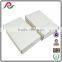 White paper box with foil white coated paper box packaging