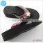 Supply machining rubber strap flip flop fashion lady flip flops
